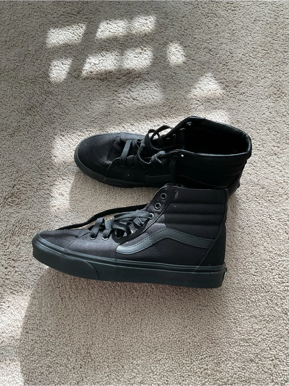 Vans Black High-Top Men's Skate Sneakers